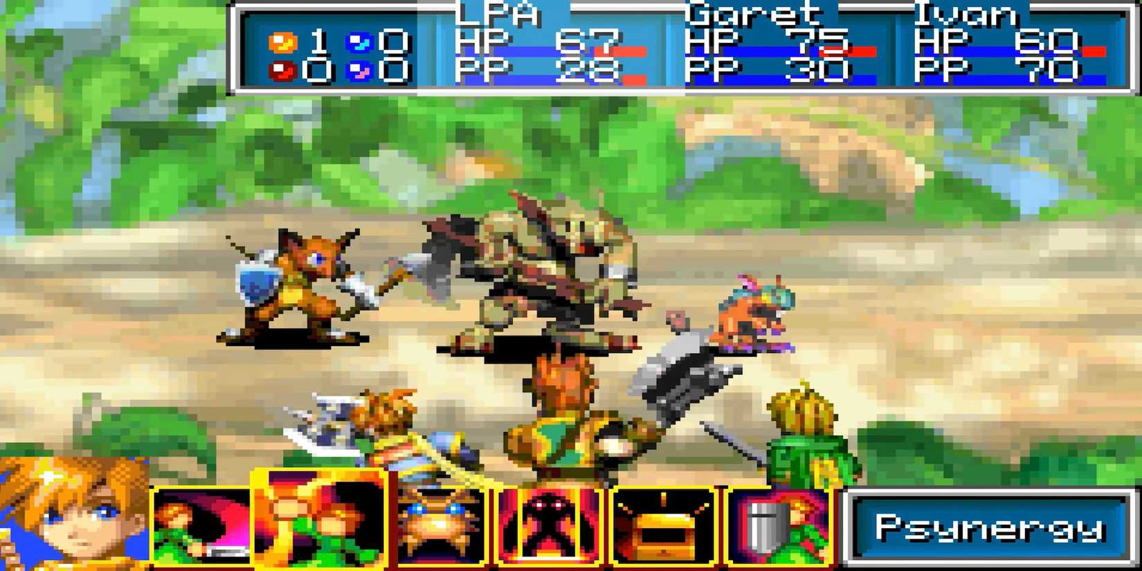 Battle sequence (Golden Sun)