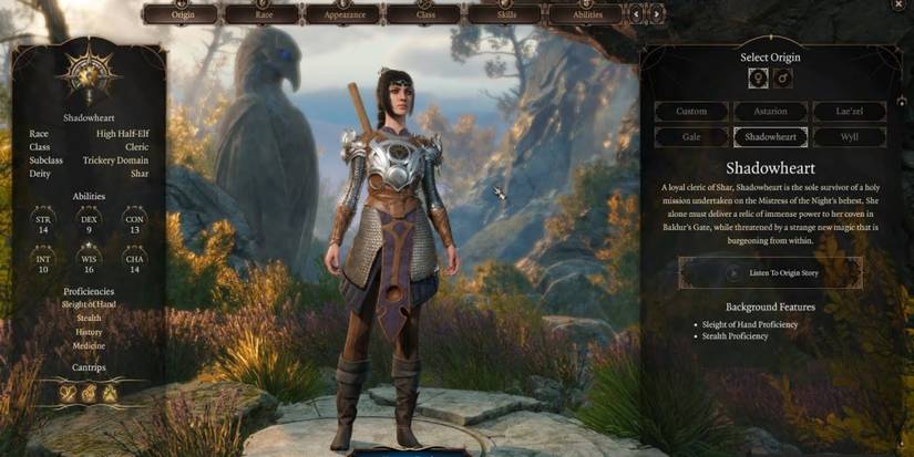 Baldur's Gate 3: Best Shadowheart Companion Build