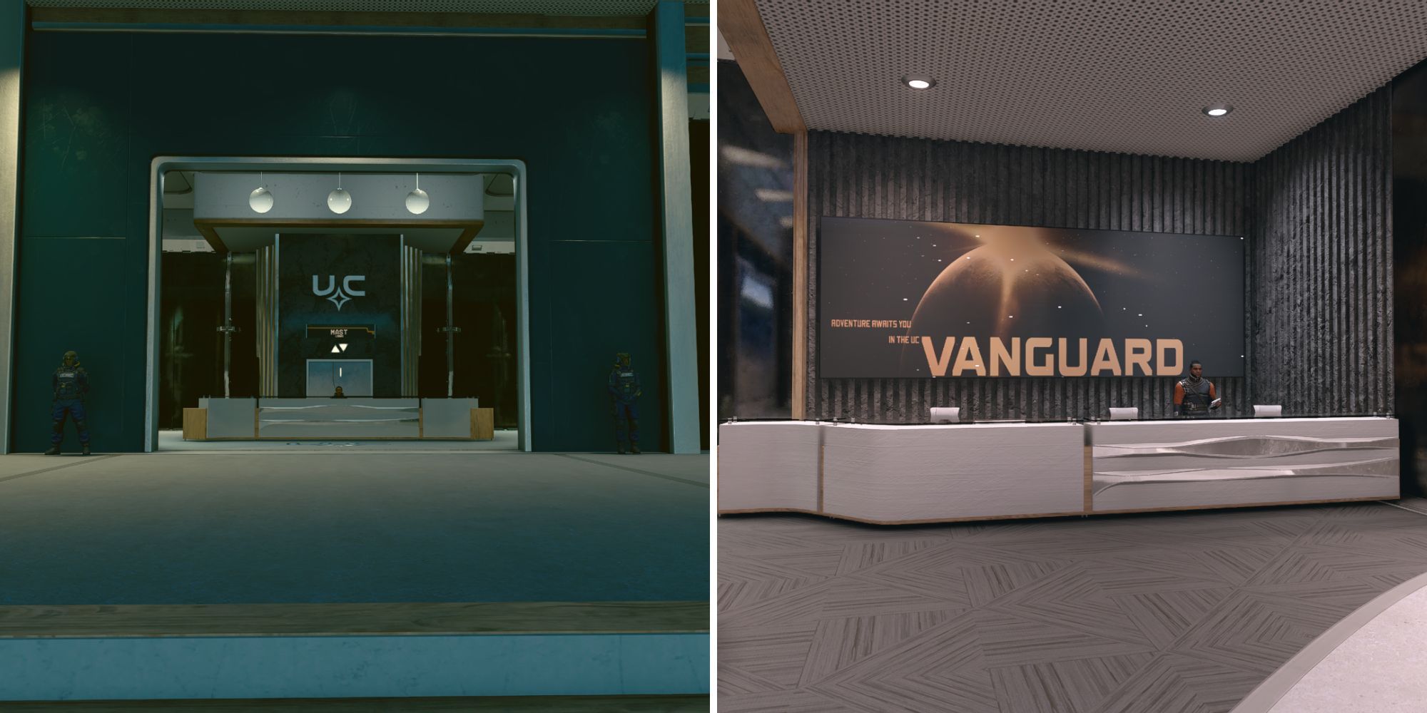 The UC Headquarters & The Vanguard Desk 