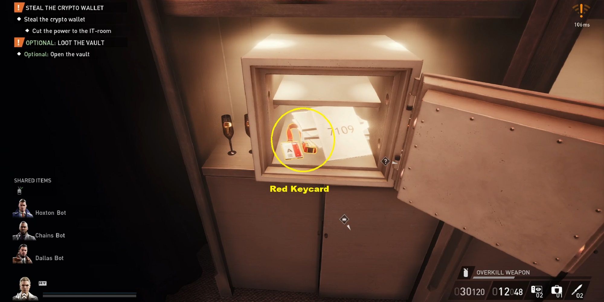 Payday 3: Where Is Red Key Card In Rock The Cradle