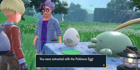 Pokemon Scarlet And Violet DLC You Were Entrusted With The Pokemon Egg