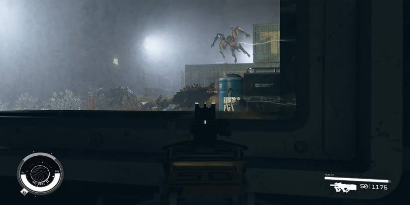 Terrormorph pouncing on another alien creature