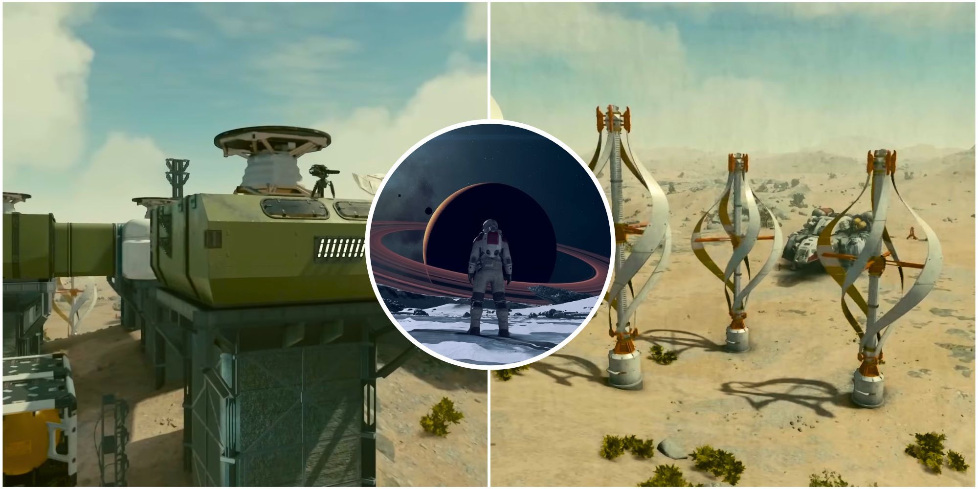 Featured image for Starfield showcasing an outpost