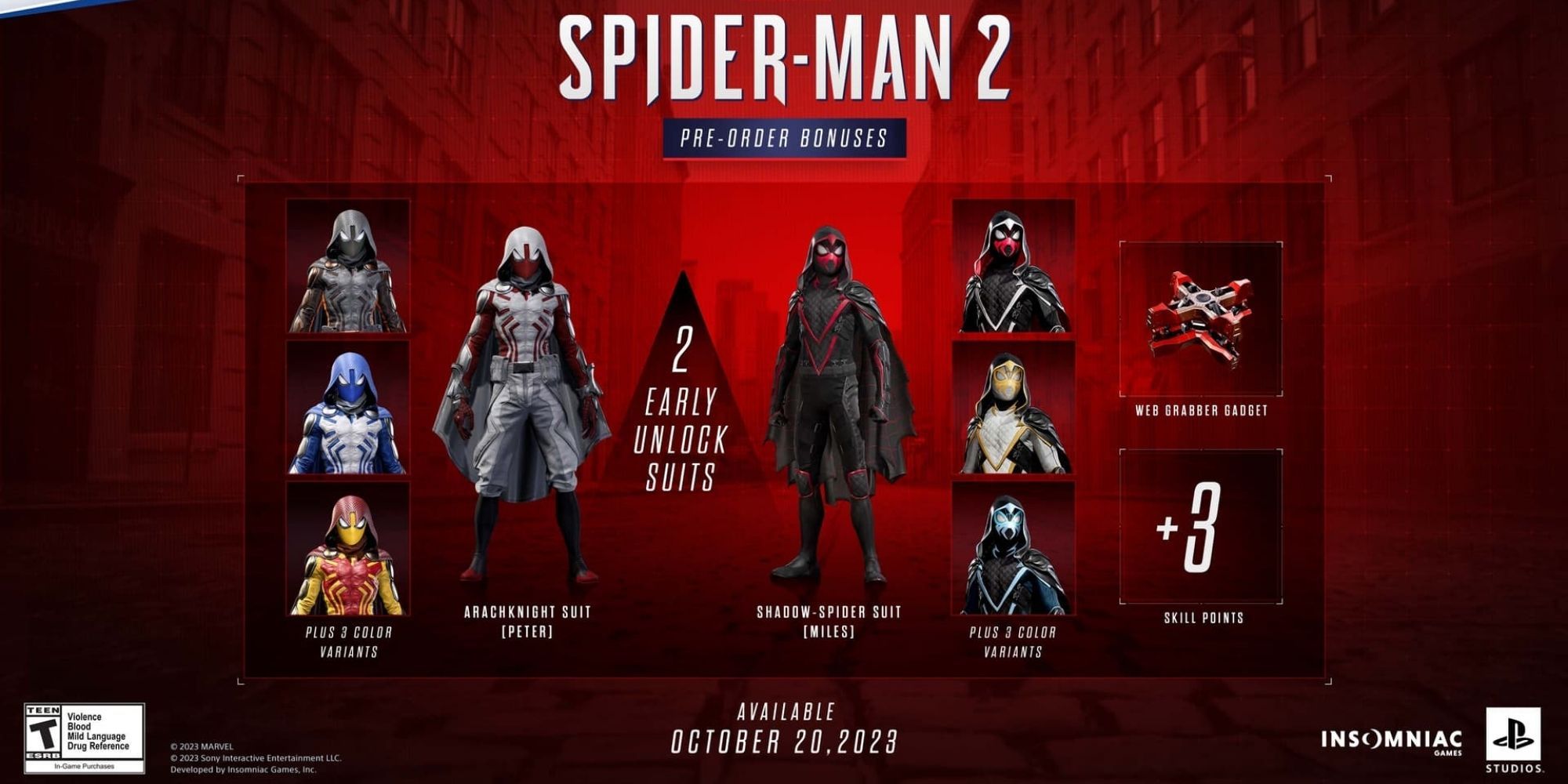 Spider-Man 2: Preorder Bonuses & Edition Comparison