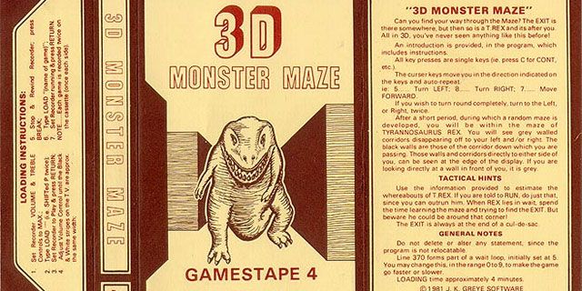モンスター 3D Monster Maze (Video Game 1981) - IMDb