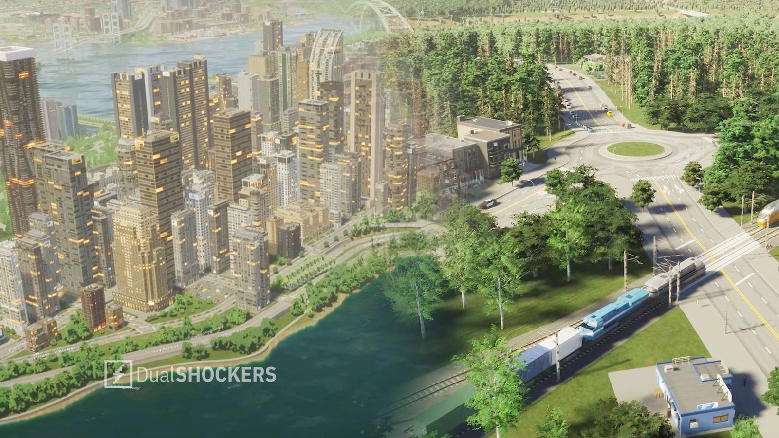 Cities Skylines 2 gameplay buildings and city