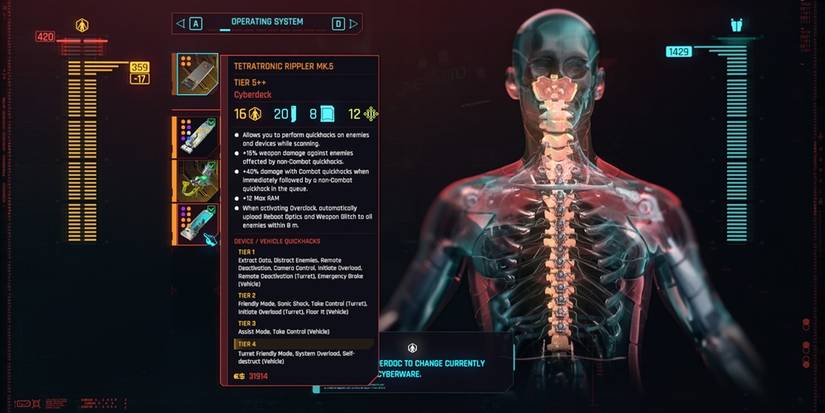 Cyberpunk 2077: Best Cyberdecks, Ranked