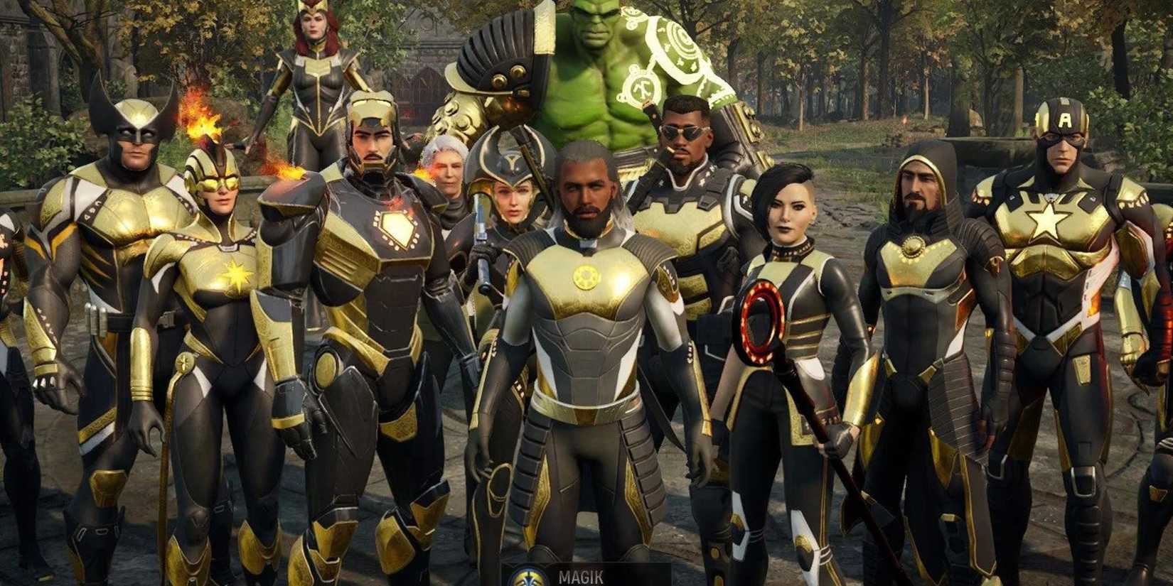 Marvel Midnight Suns group cast