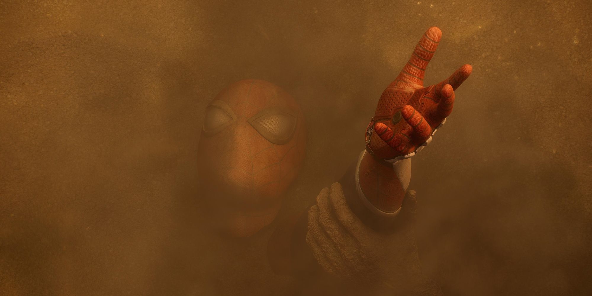 Marvel's Spider-Man 2 Peter Spider-Man Drowning In Sandman