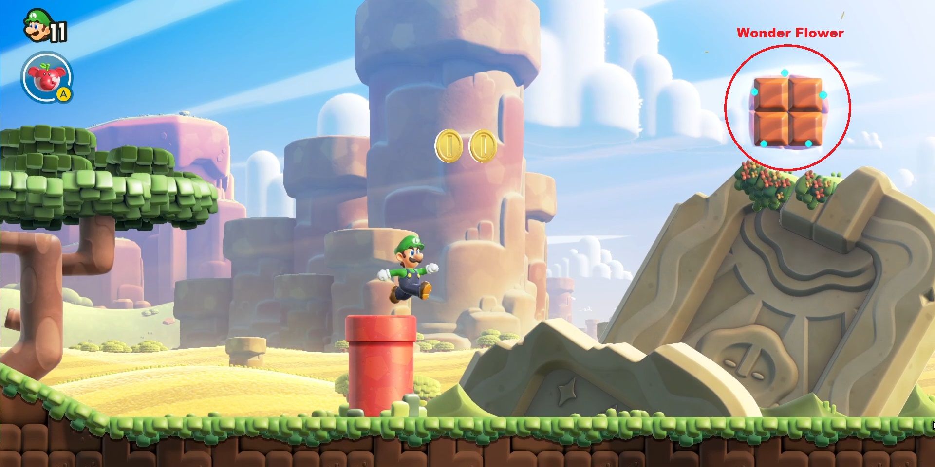 Mario Wonder: All Wonder Seeds In Bulrush Coming Through