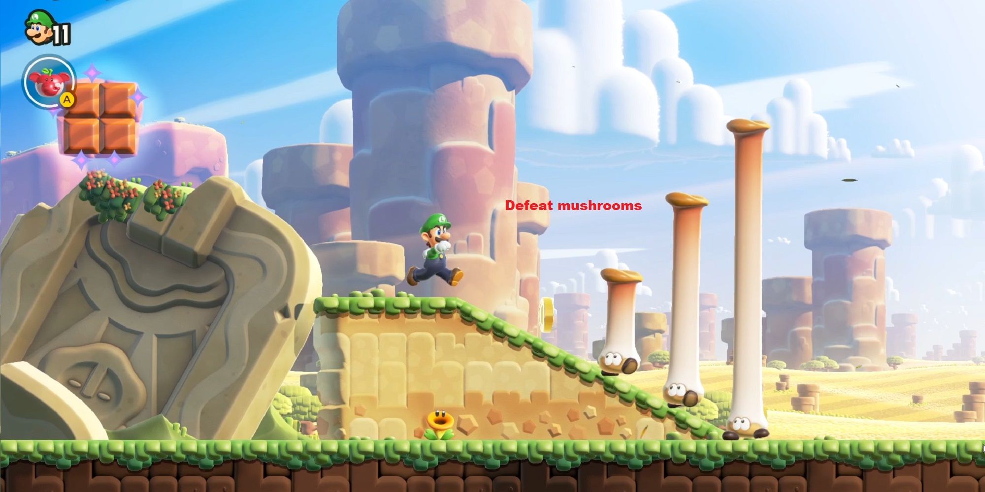 Mario Wonder: All Wonder Seeds In Bulrush Coming Through