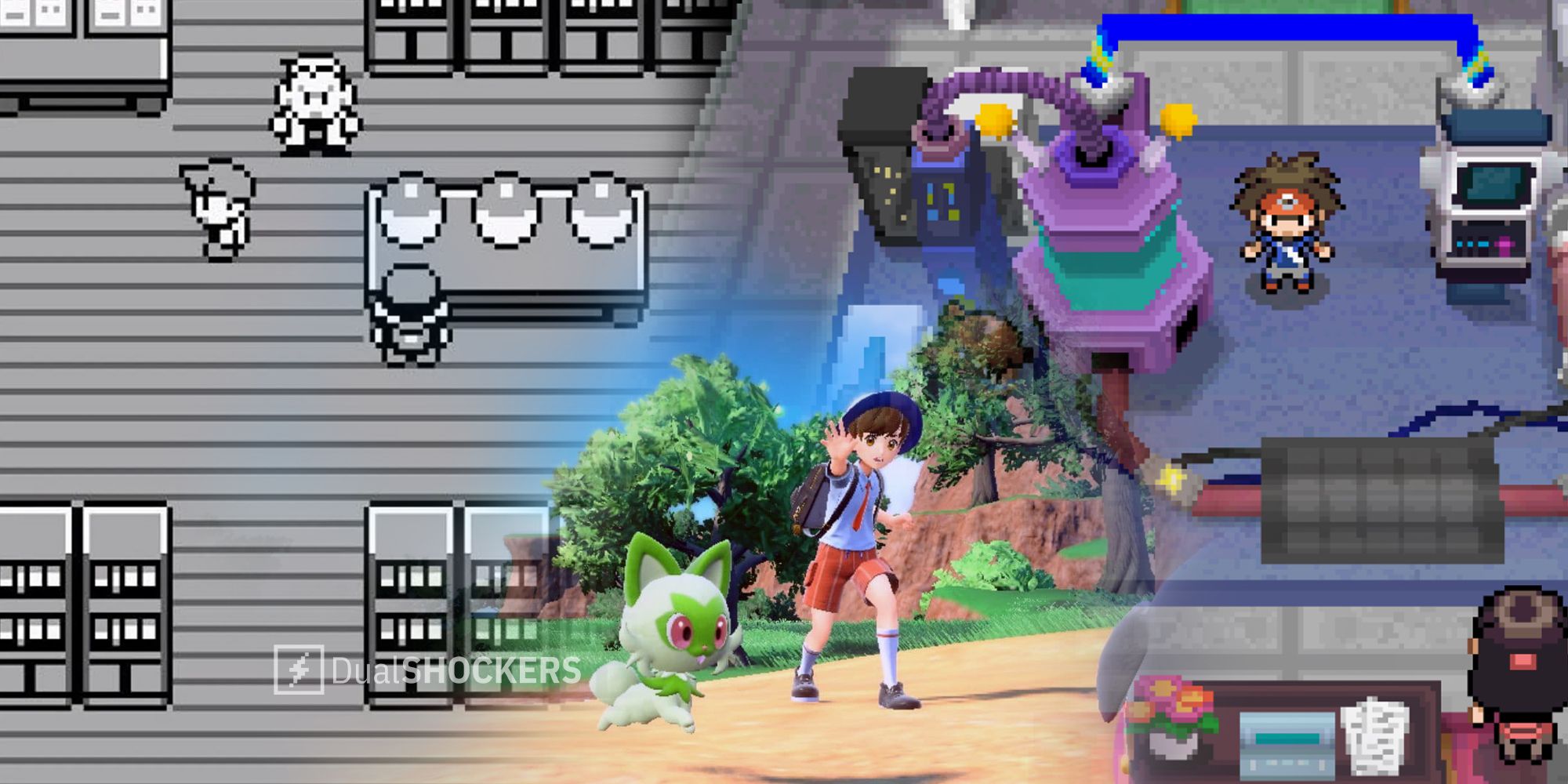 Pokemon Blue, Pokemon Scarlet and Violet, Pokemon White 2 gameplay
