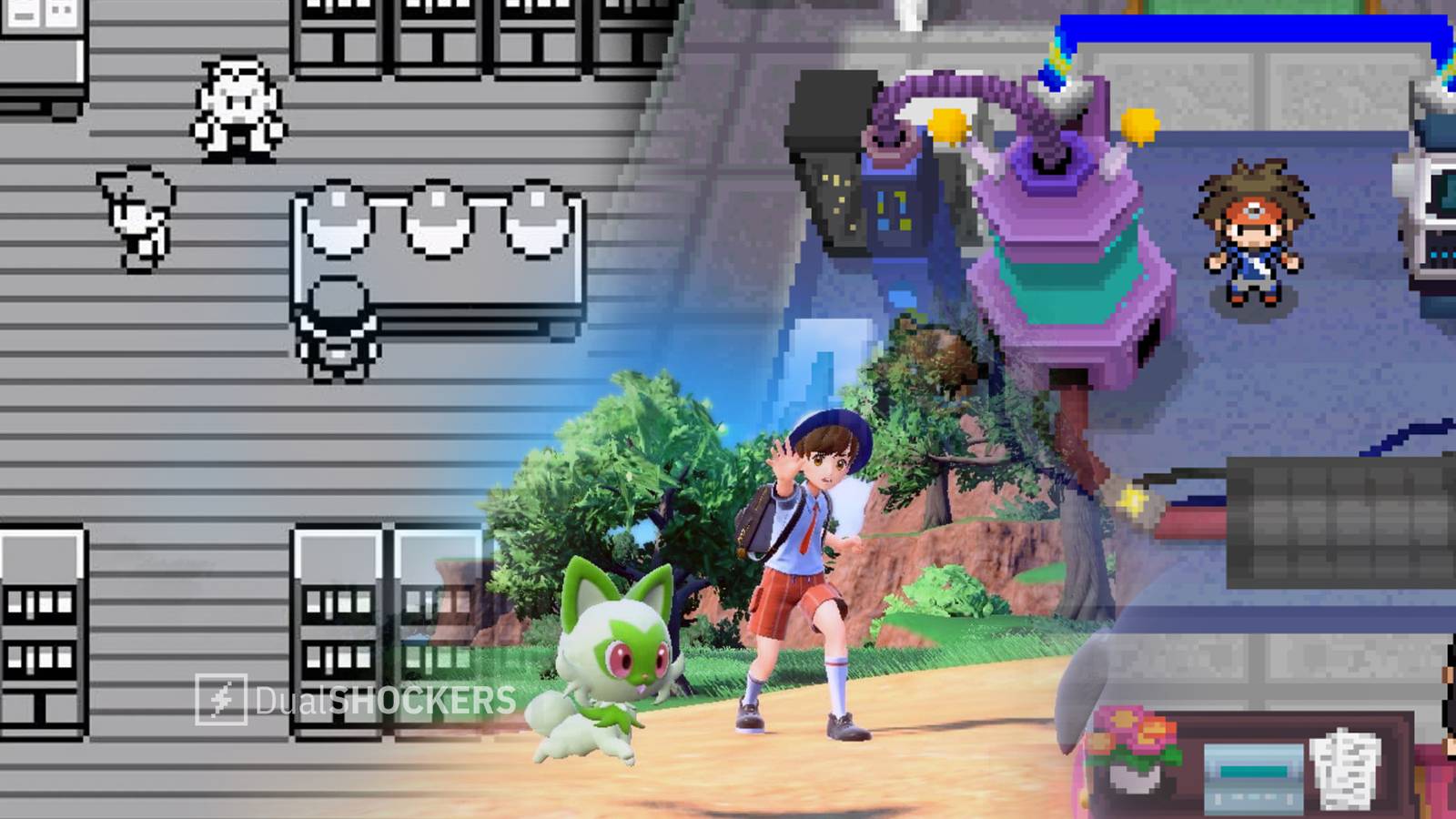 Pokemon Blue, Pokemon Scarlet and Violet, Pokemon White 2 gameplay