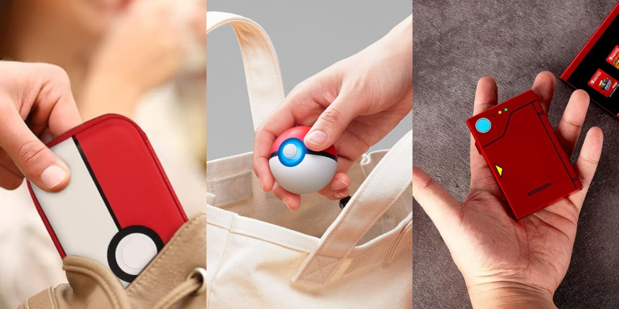 Étui De Rangement EVA Pour Pokemon GO Plus+ – Noir Et Rouge – Protection Anti-Choc