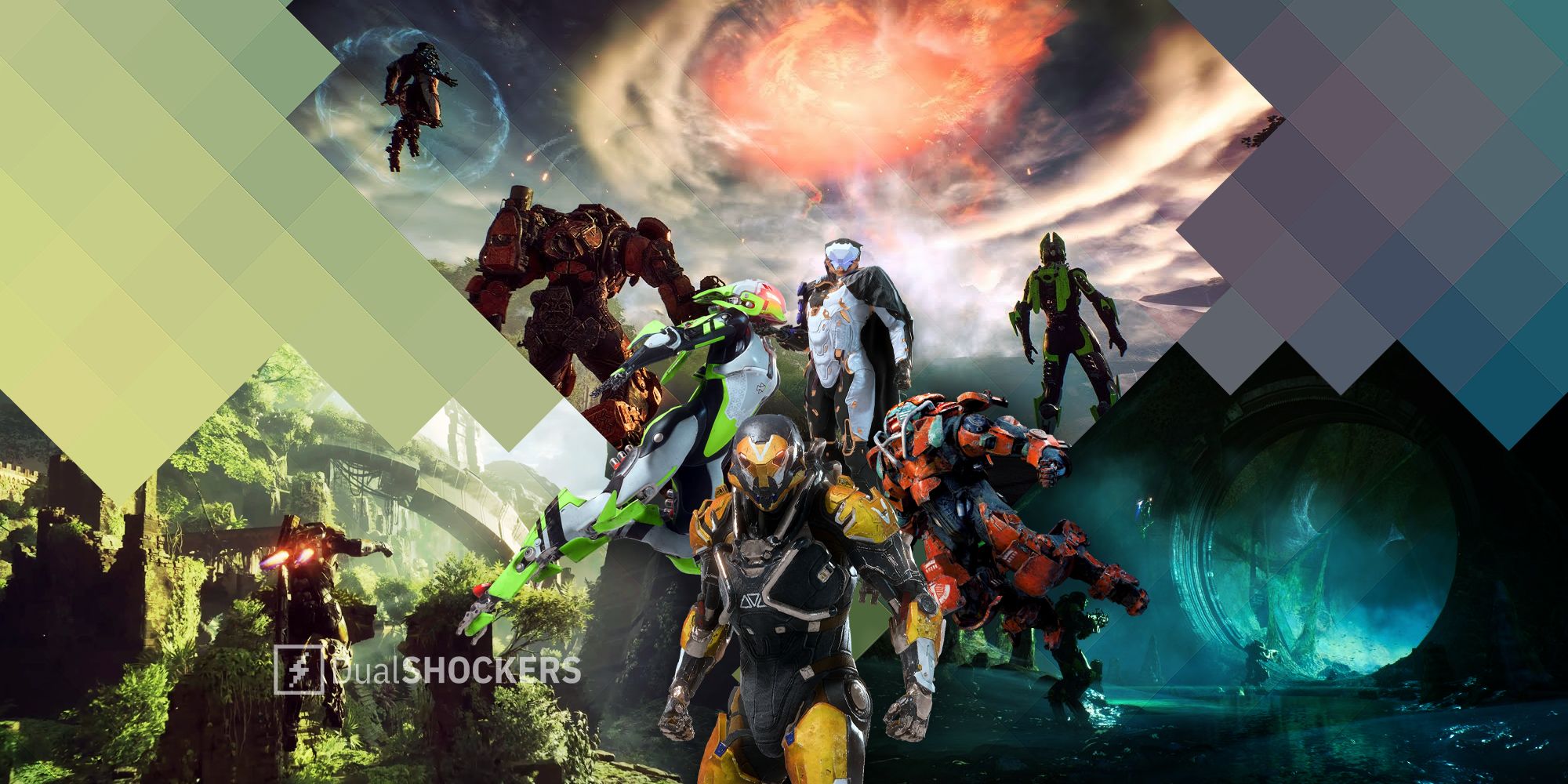 BioWare Anthem open world environment and characters