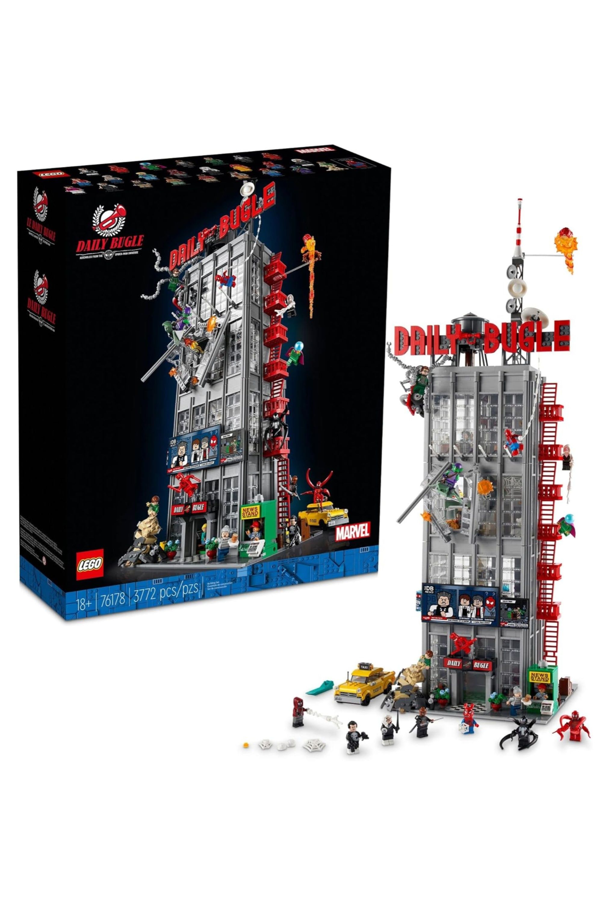 Pick Up Marvel's SpiderMan Daily Bugle Lego Set This Black, 51 OFF