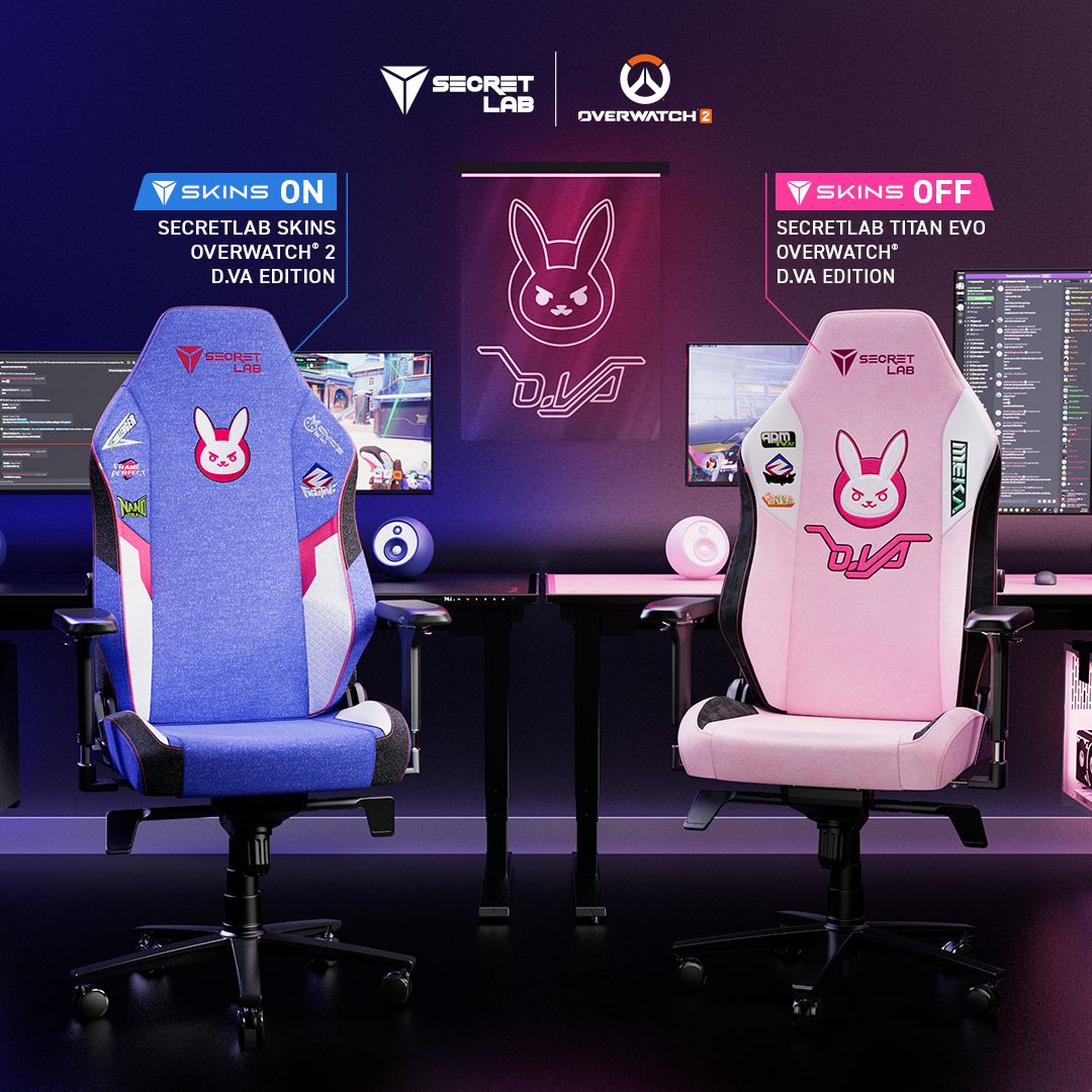 Secretlab's Overwatch Collection Welcomes New TITAN Evo Kiriko