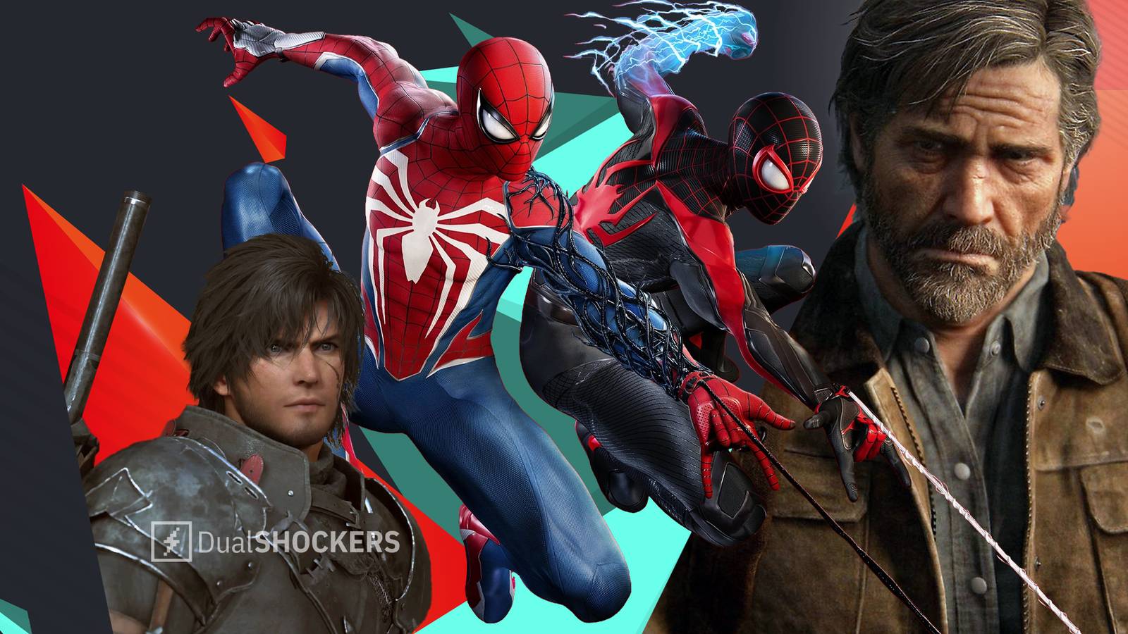 Sony games Final Fantasy 16, Marvel's Spider-Man 2, The Last of Us 2