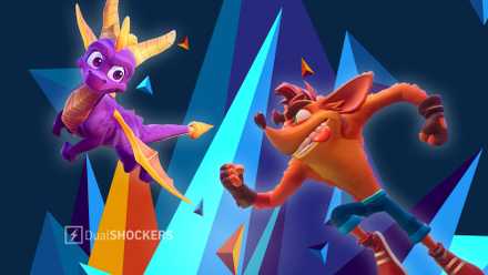 Battle of Spyro The Dragon and Crash Bandicoot characters
