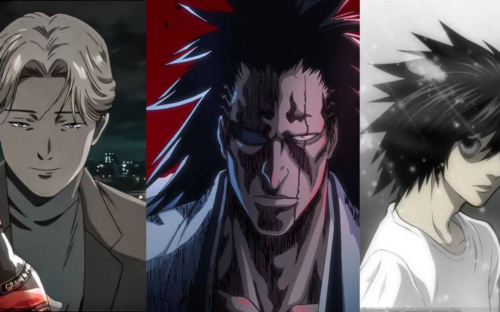 Serious Anime Character