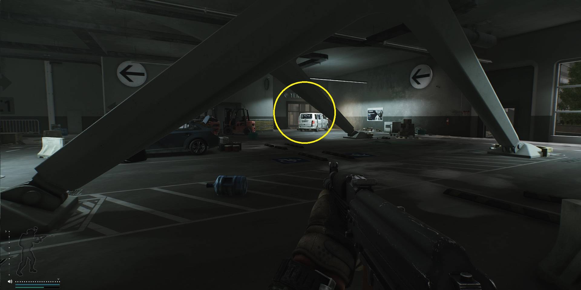 Emercom Checkpoint Escape From Tarkov: USEC PMC Group Location In Parking Lot On Ground Zero