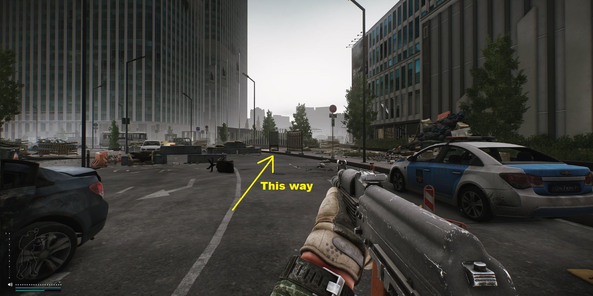 Escape From Tarkov: Emercom Station Extraction Location
