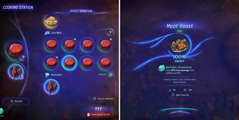 Avatar: Frontiers Of Pandora - Cooking Guide