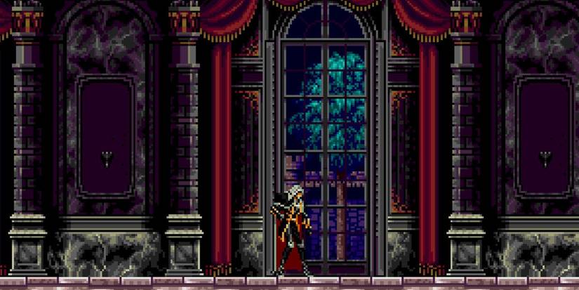 castlevania symphony of the night alucard hallway