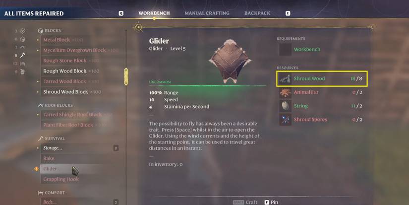 Enshrouded: How To Get Shroud Wood