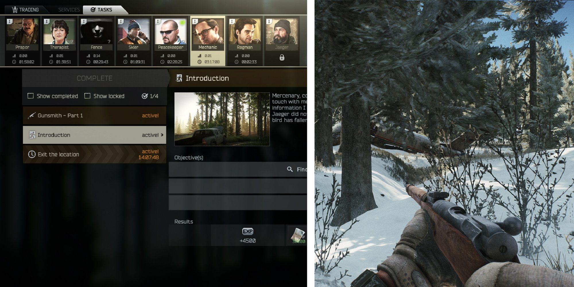 Escape From Tarkov Woods Map Jaegers Camp Escape From