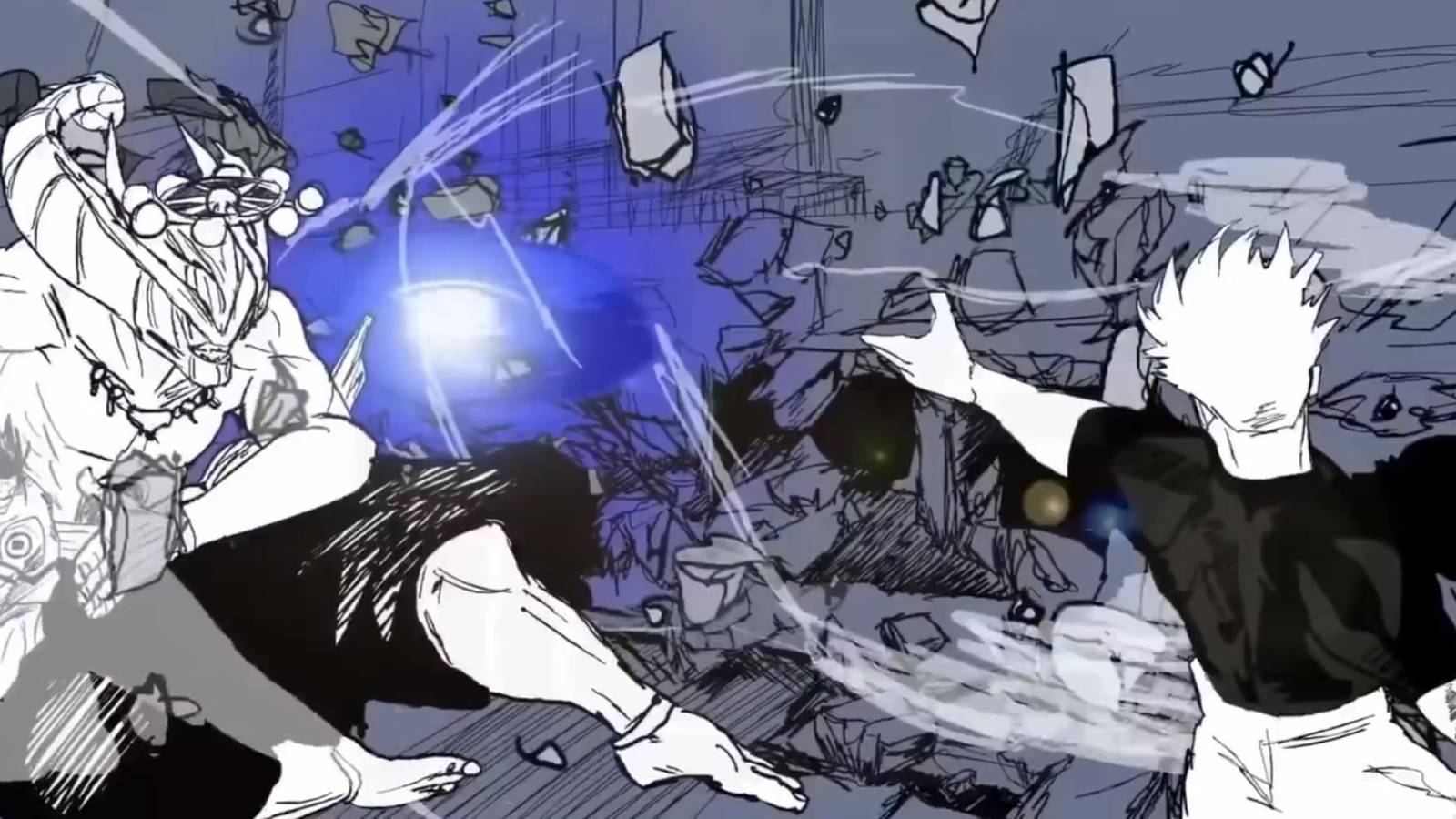 Jujutsu Kaisen Fan Animation Sets High Standard For Gojo Vs. Mahoraga Fight
