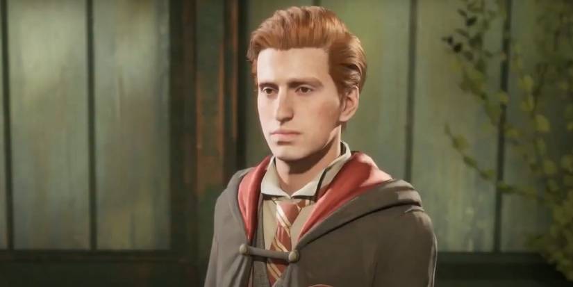 A character from Hogwarts Legacy is talking to Leander Prewett, and he mentions his memories of Gnoming.