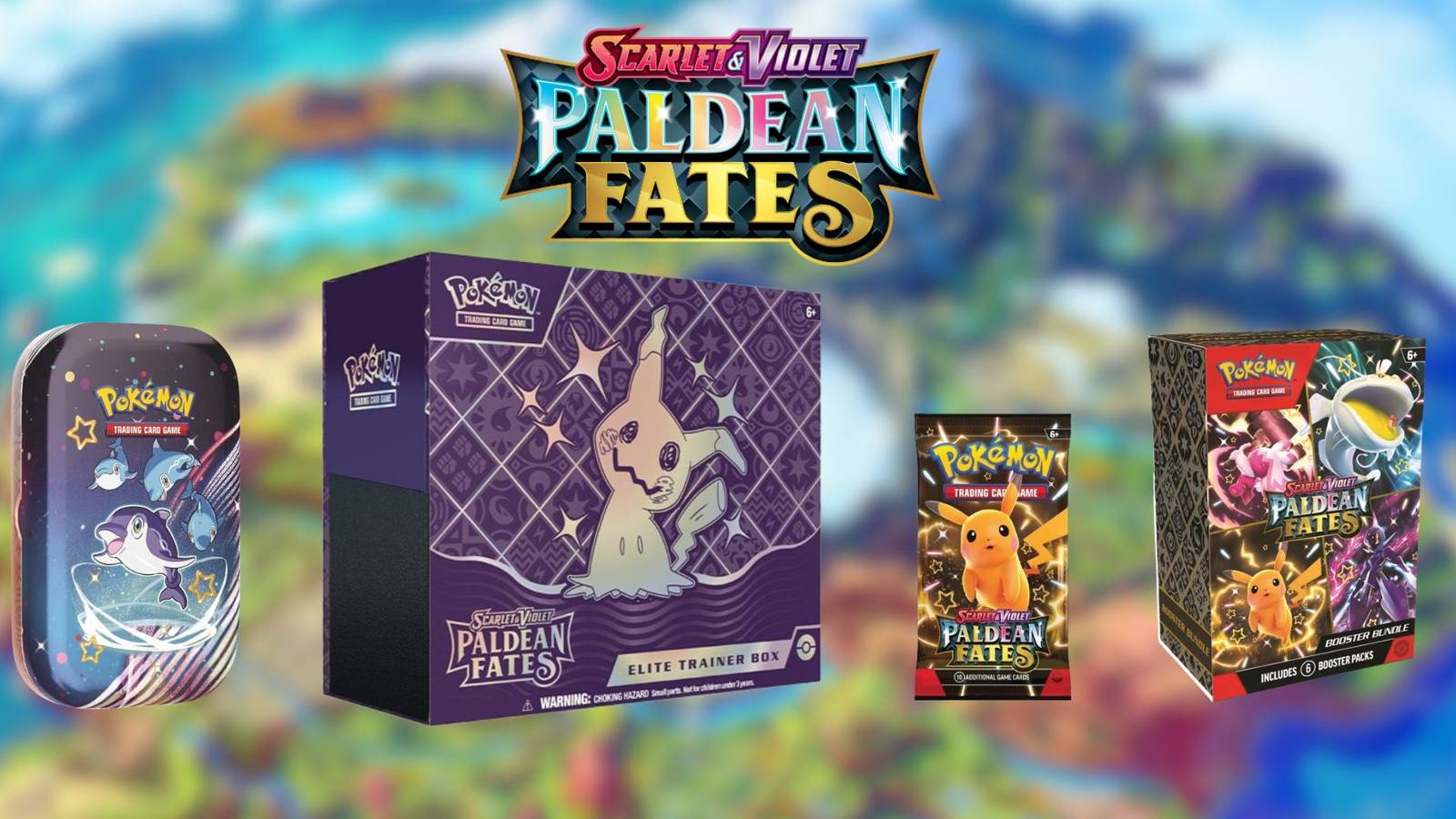 Pokemon TCG Scarlet & Violet Paldean Fates Product Guide Pokemon TCG Scarlet & Violet Paldean Fates Product Guide