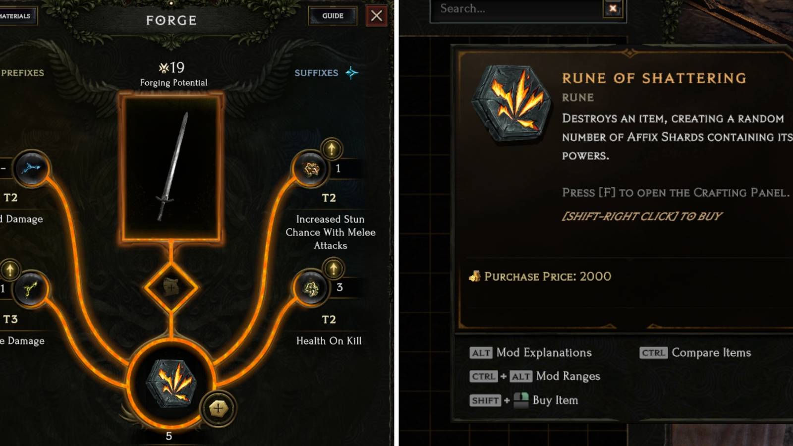 Last Epoch: How (& When) To Shatter Items