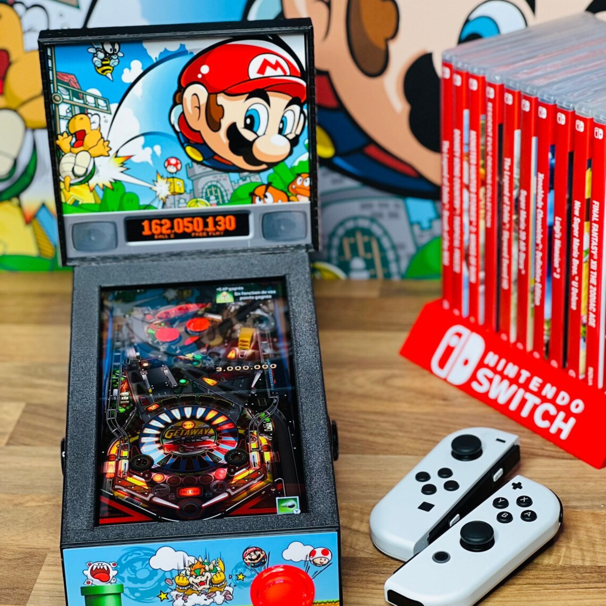 Arcade Cabinet Pinball Arcade Nintendo Switch Mini Pinball Cabinet