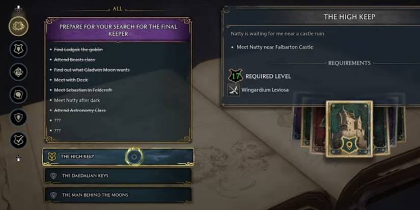 Hogwarts Legacy: The High Keep Walkthrough