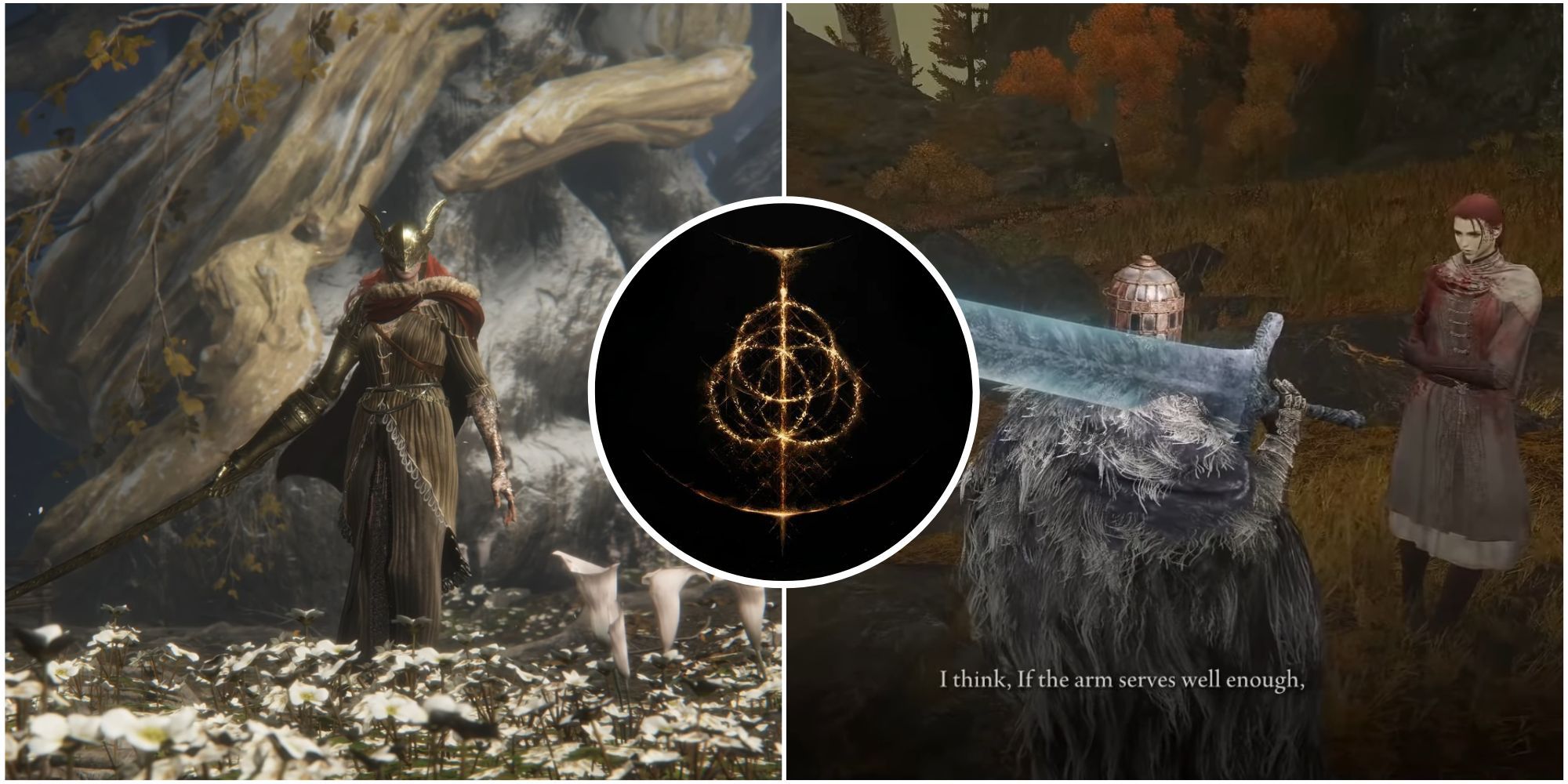 Featured image for Elden Ring showcasing Malenia and Millicent