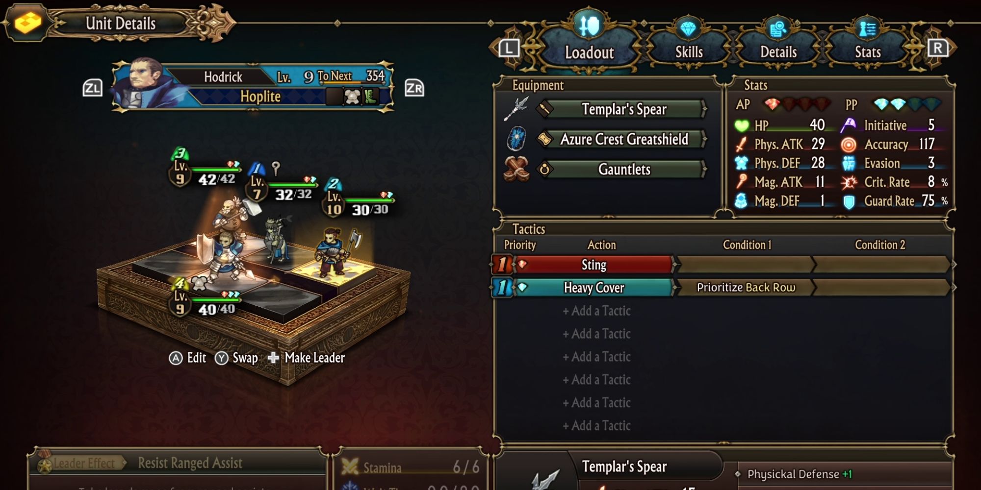 Unicorn Overlord: Best Early Game Unit Formations