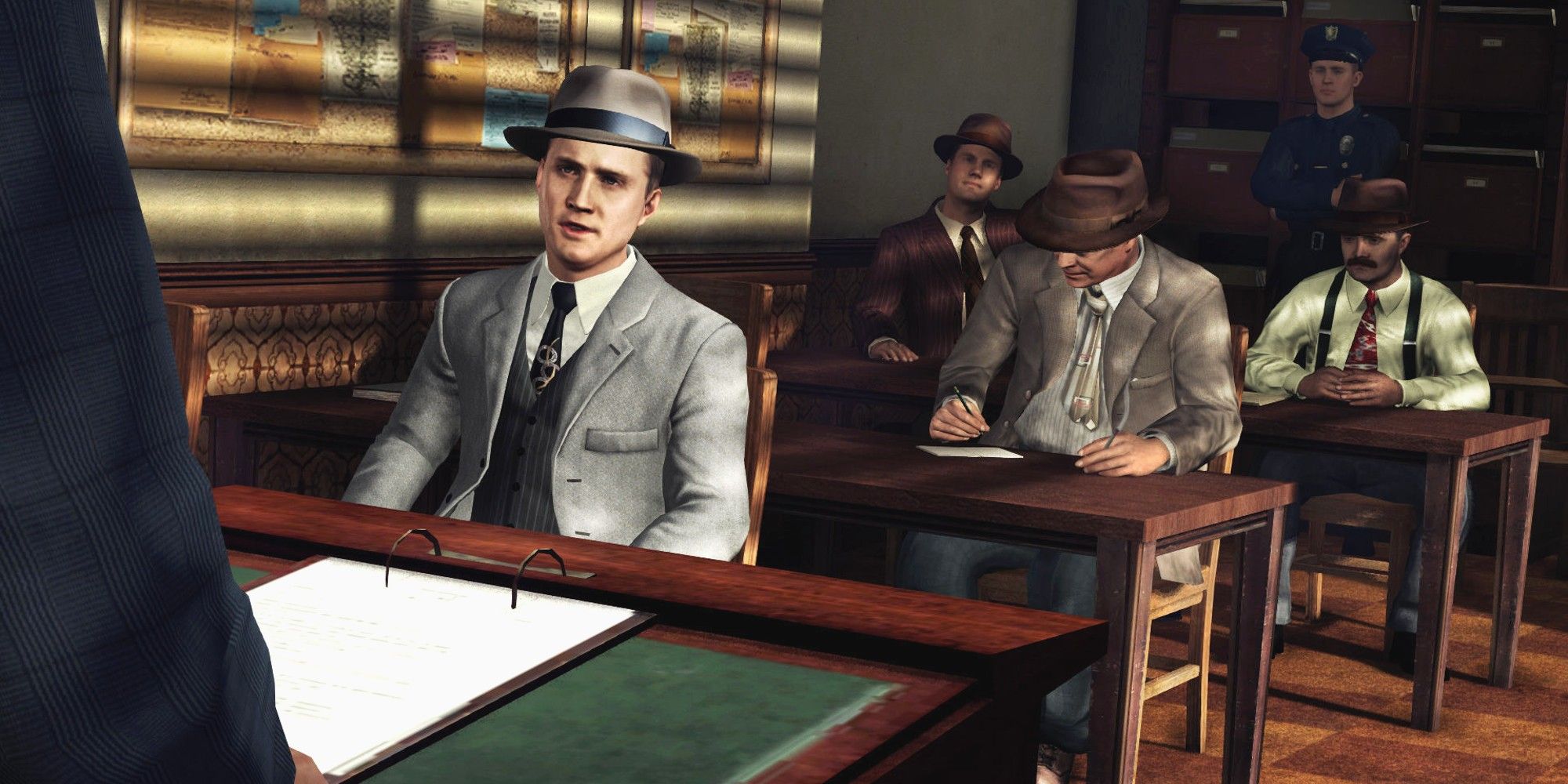 LA Noire Police Briefing