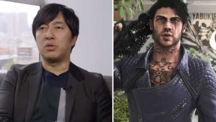 Suda51 Shadows of the Damned Split Image
