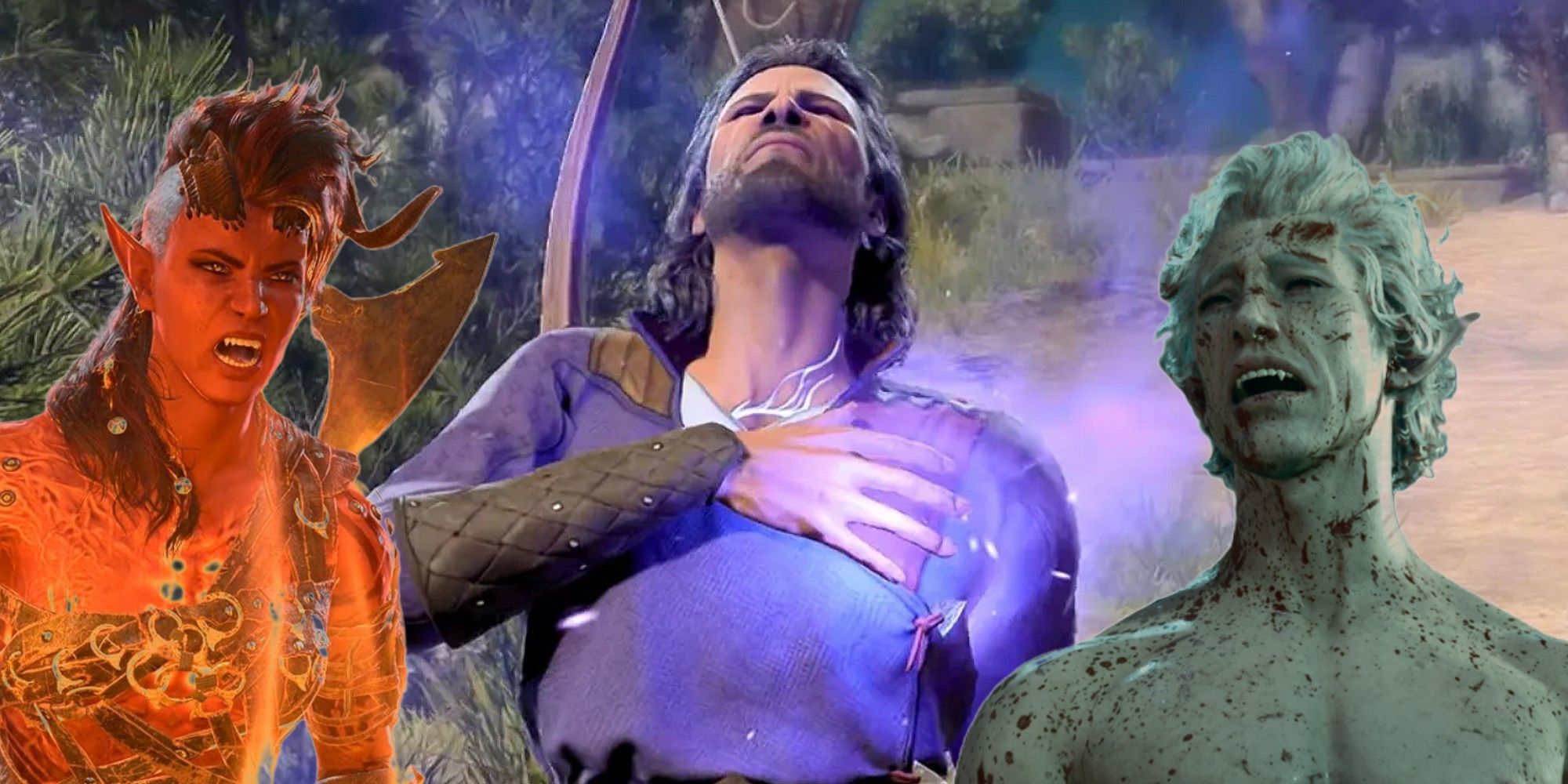 Baldur's Gate 3 Karlach, Gale, And Astarion Strong Emotions