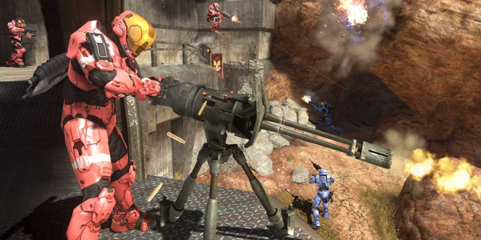 Halo 3 Red Team EVA Helmet Turret