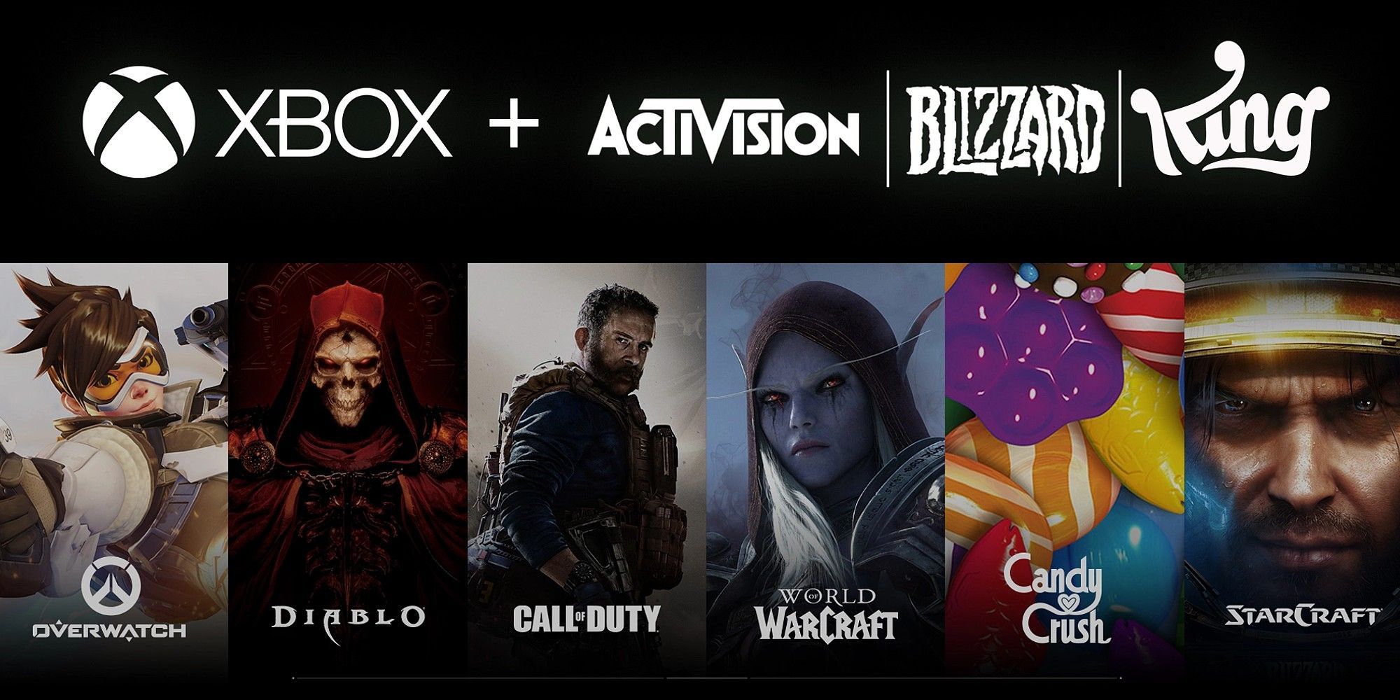 Microsoft Activision Blizzard King franchises