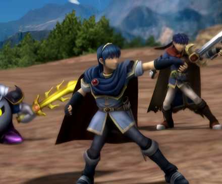 Super Smash Bros Brawl Ike Marth Meta Knight