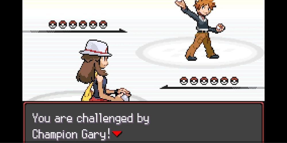 Champion Gary Fight in Pokemon Radical Red