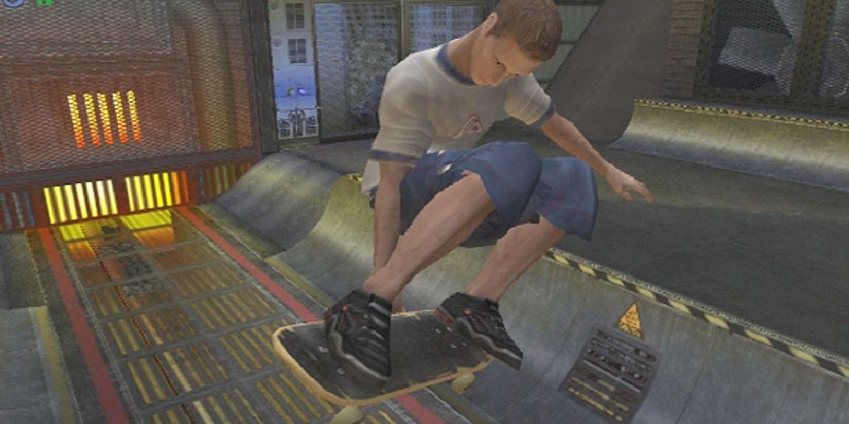 Tony Hawk making melons in Tony Hawk's Pro Skater