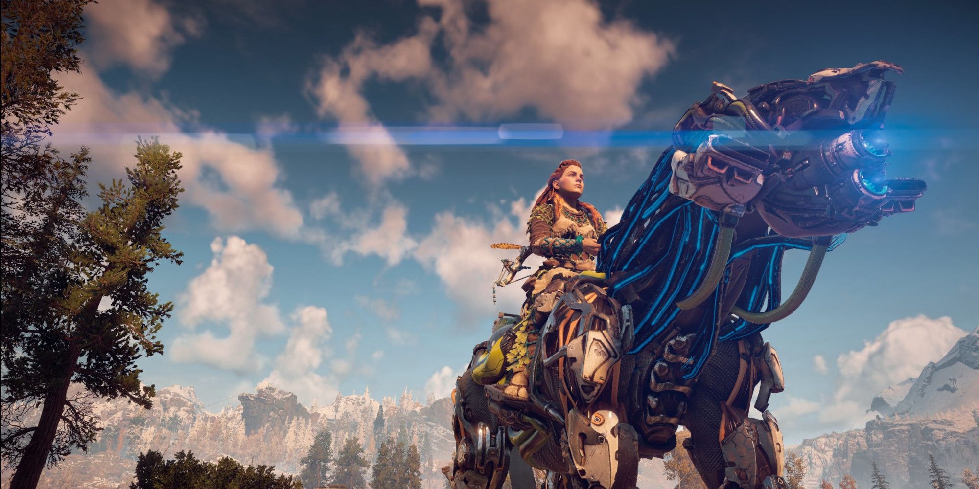 Horizon Zero Dawn Remaster Aloy Riding Machine