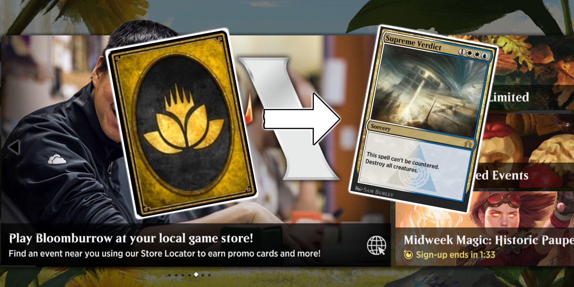 mtg card store locator Magic the Gathering: Outlaws of Thunder Junction main image 1