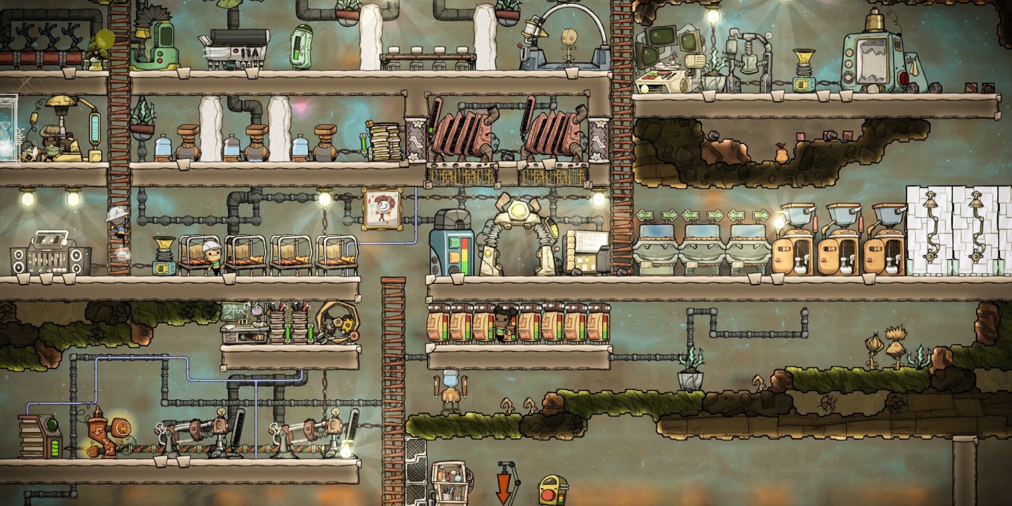 Oxygen Not Included Survival Game