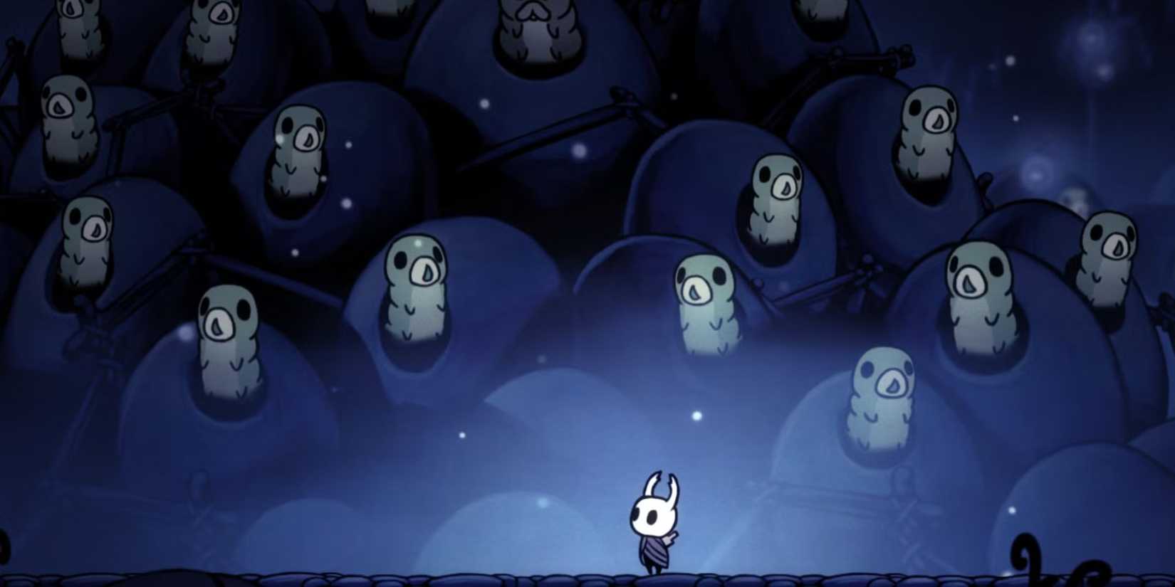 Grubs in Hollow Knight
